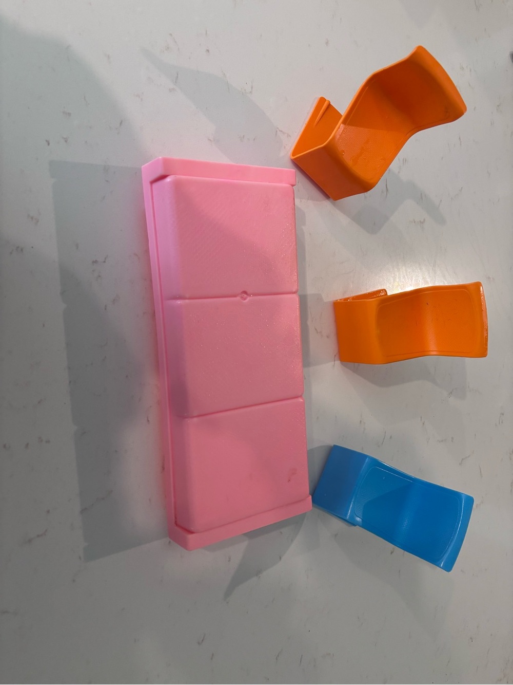 Barbie Pink bed and three chairs